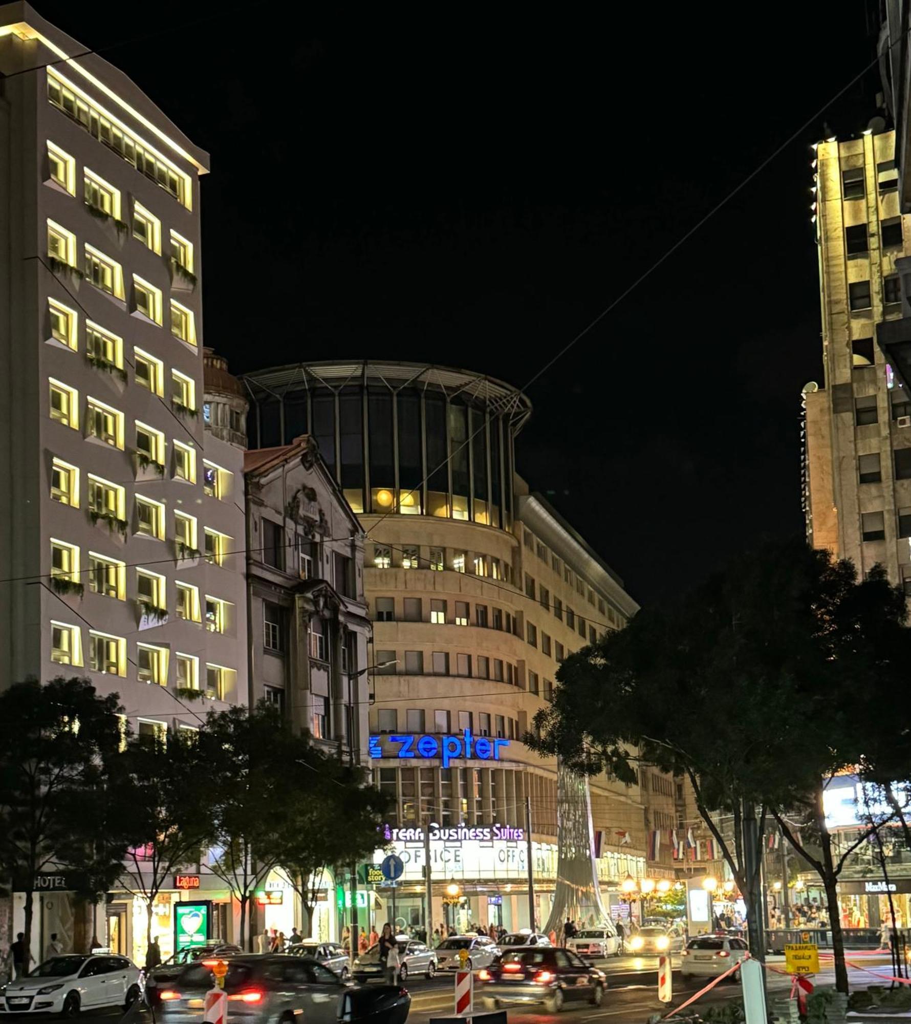 Lumiere Hotel Belgrado Exterior foto